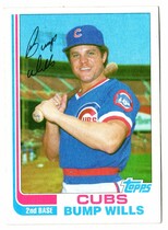 1982 Topps Traded #129 Bump Wills