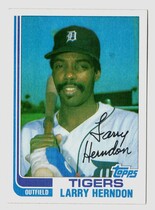 1982 Topps Traded #43 Larry Herndon