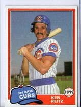 1981 Topps Traded #820 Ken Reitz