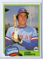 1981 Topps Traded #825 Leon Roberts