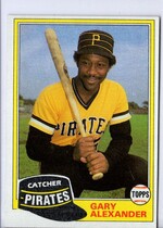 1981 Topps Traded #729 Gary Alexander