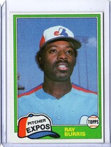 1981 Topps Traded #744 Ray Burris