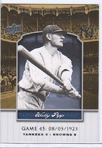 2008 Upper Deck Yankee Stadium Legacy Collection 1-500 #45 Wally Pipp