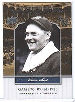 2008 Upper Deck Yankee Stadium Legacy Collection 1-500 #70 Waite Hoyt