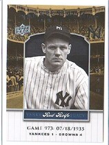 2008 Upper Deck Yankee Stadium Legacy Collection 501-1000 #973 Red Rolfe