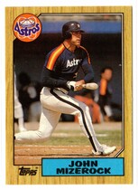 1987 Topps Tiffany #408 John Mizerock