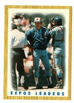 1987 Topps Tiffany #381 Expos Leaders