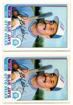 1982 O-Pee-Chee OPC Base Set #155 Otto Velez