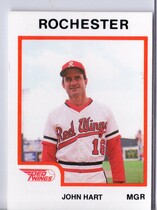 1987 ProCards Rochester Red Wings #3 John Hart