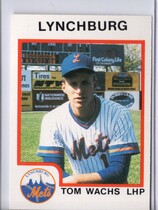 1987 ProCards Lynchburg Mets #3 Tom Wachs