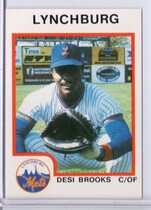 1987 ProCards Lynchburg Mets #6 Desi Brooks