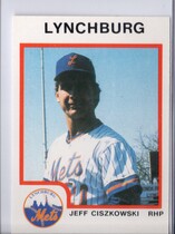 1987 ProCards Lynchburg Mets #13 Jeff Ciszkowski