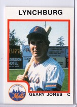 1987 ProCards Lynchburg Mets #17 Geary Jones