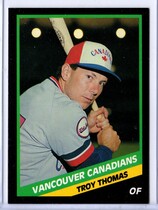 1988 CMC Vancouver Canadians #18 Troy Thomas