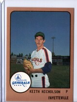 1988 ProCards Fayetteville Generals #1079 Keith Nicholson