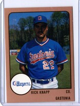 1988 ProCards Gastonia Rangers #1000 Rick Knapp