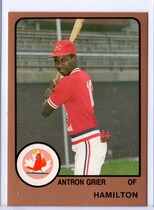 1988 ProCards Hamilton Redbirds #1723 Antron Grier