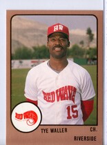 1988 ProCards Riverside Red Wave #1414 Tye Waller