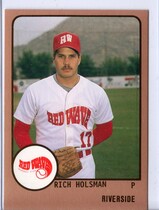 1988 ProCards Riverside Red Wave #1427 Rich Holsman