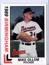 1989 Best Birmingham Barons #2 Mike Ollom