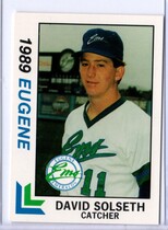 1989 Best Eugene Emeralds #12 David Solseth