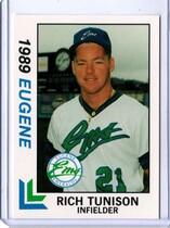 1989 Best Eugene Emeralds #16 Rich Tunison