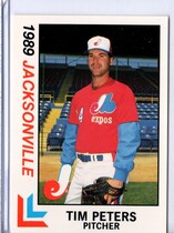 1989 Best Jacksonville Expos #13 Tim Peters