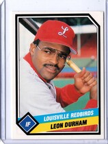 1989 CMC Louisville Red Birds #16 Leon Durham