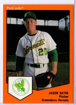 1989 ProCards Greensboro Hornets #414 Jason Satre