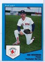 1989 ProCards Pawtucket Red Sox #699 Rob Woodward