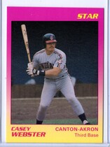 1989 Star Canton-Akron Indians #23 Casey Webster