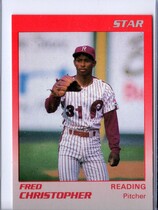 1989 Star Reading Phillies #7 Fred Christopher