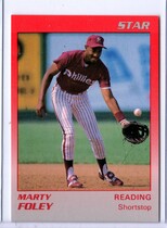 1989 Star Reading Phillies #11 Martin Foley