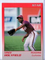 1989 Star Reading Phillies #15 Vince Holyfield