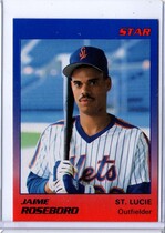 1989 Star St. Lucie Mets #22 Jaime Roseboro