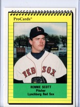 1991 ProCards Lynchburg Red Sox #1198 Rennie Scott