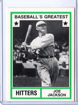 1982 TCMA Greatest Hitters White Backs #16 Joe Jackson