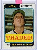 1974 Topps Traded #618 Jim Mason