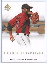 2008 SP Authentic Rookie Exclusives #RE-WW Wesley Wright