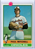1976 Topps Base Set #393 Paul Mitchell
