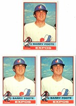 1976 Topps Base Set #42 Barry Foote