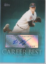 2009 Topps Career Best Autos Series 1 #CBA-EK Eddie Kunz