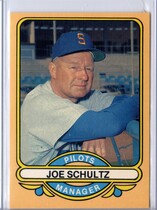 1983 Galasso Seattle Pilots 69 #2 Joe Schultz