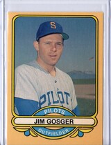 1983 Galasso Seattle Pilots 69 #7 Jim Gosger