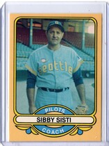 1983 Galasso Seattle Pilots 69 #22 Sibby Sisti