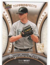 2009 Upper Deck Signature Stars #120 Sean West