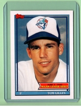 1991 Topps Debut 90 #54 Tom Gilles