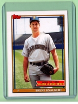 1991 Topps Debut 90 #78 Brent Knackert