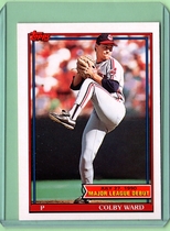 1991 Topps Debut 90 #164 Colby Ward