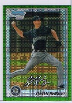 2010 Bowman Chrome Prospects X-Fractors (Green) #BCP114 Steven Hensley